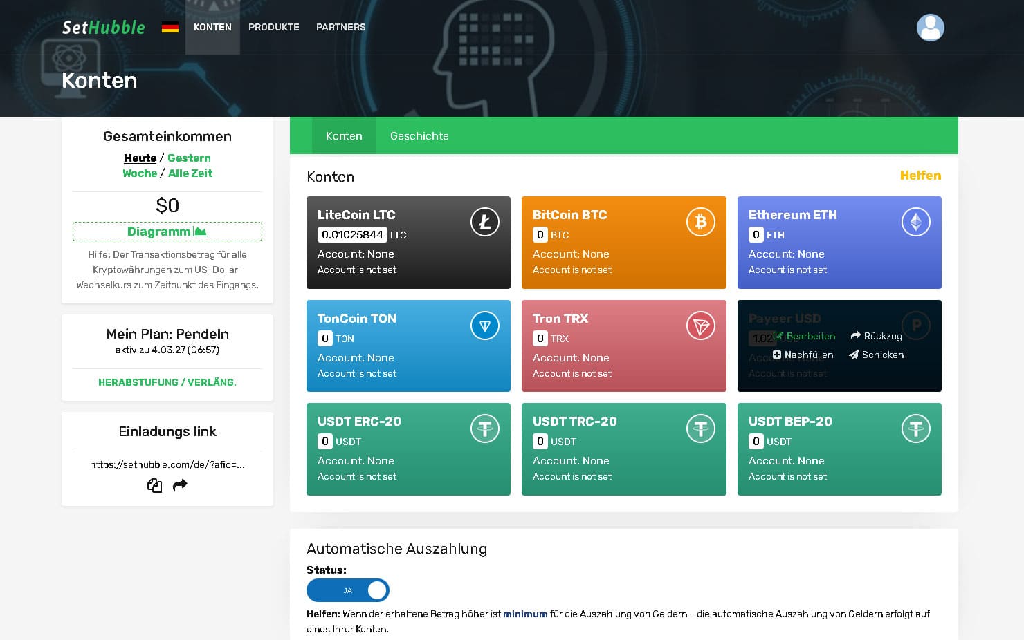 Multiwährungskrypto-System