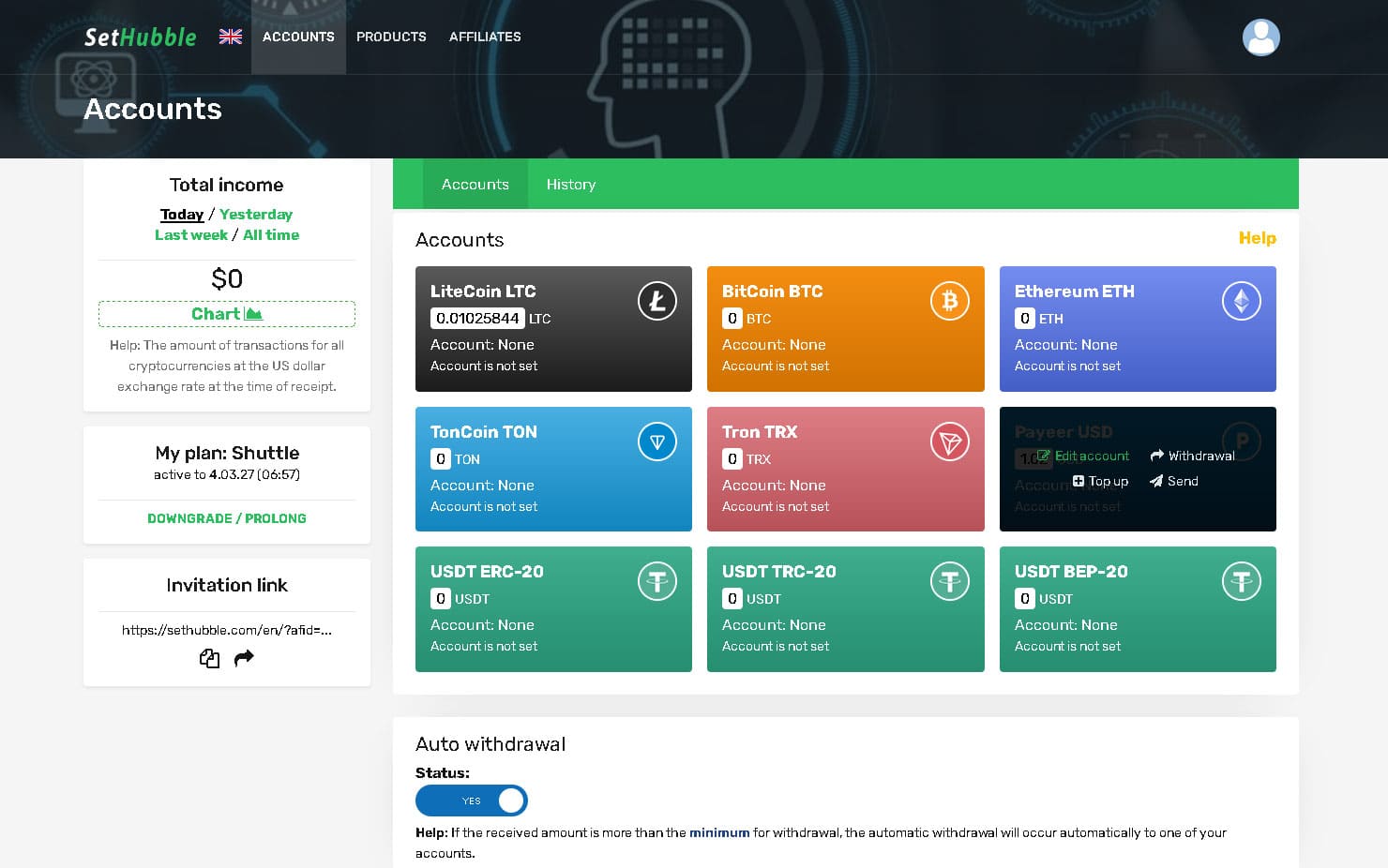 Multicurrency Office Multicurrency Crypto System