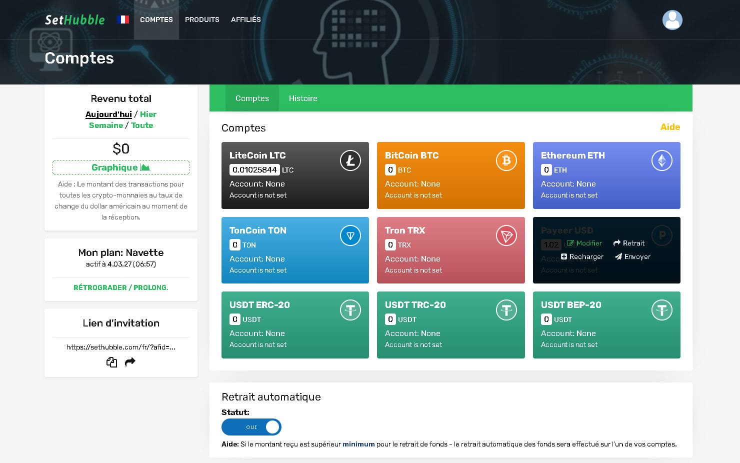Système Crypto Multidevise